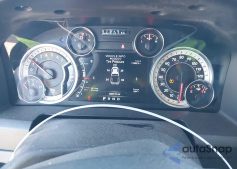 2017 Ram 1500 Lone Star Silver 4X2 5'7 Box z USA, uszkodzony, nr VIN 1C6RR6LT6HS825621